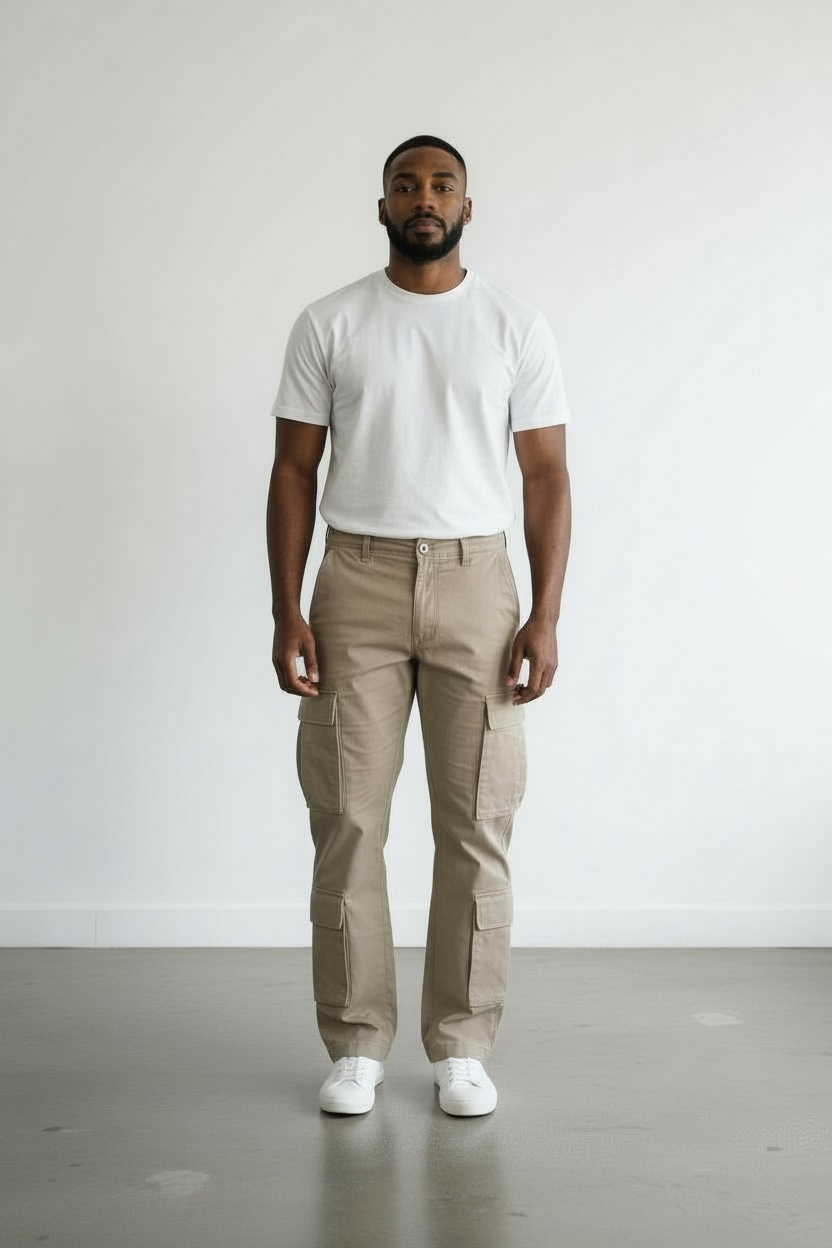 JEANS BAGGY CARGO
