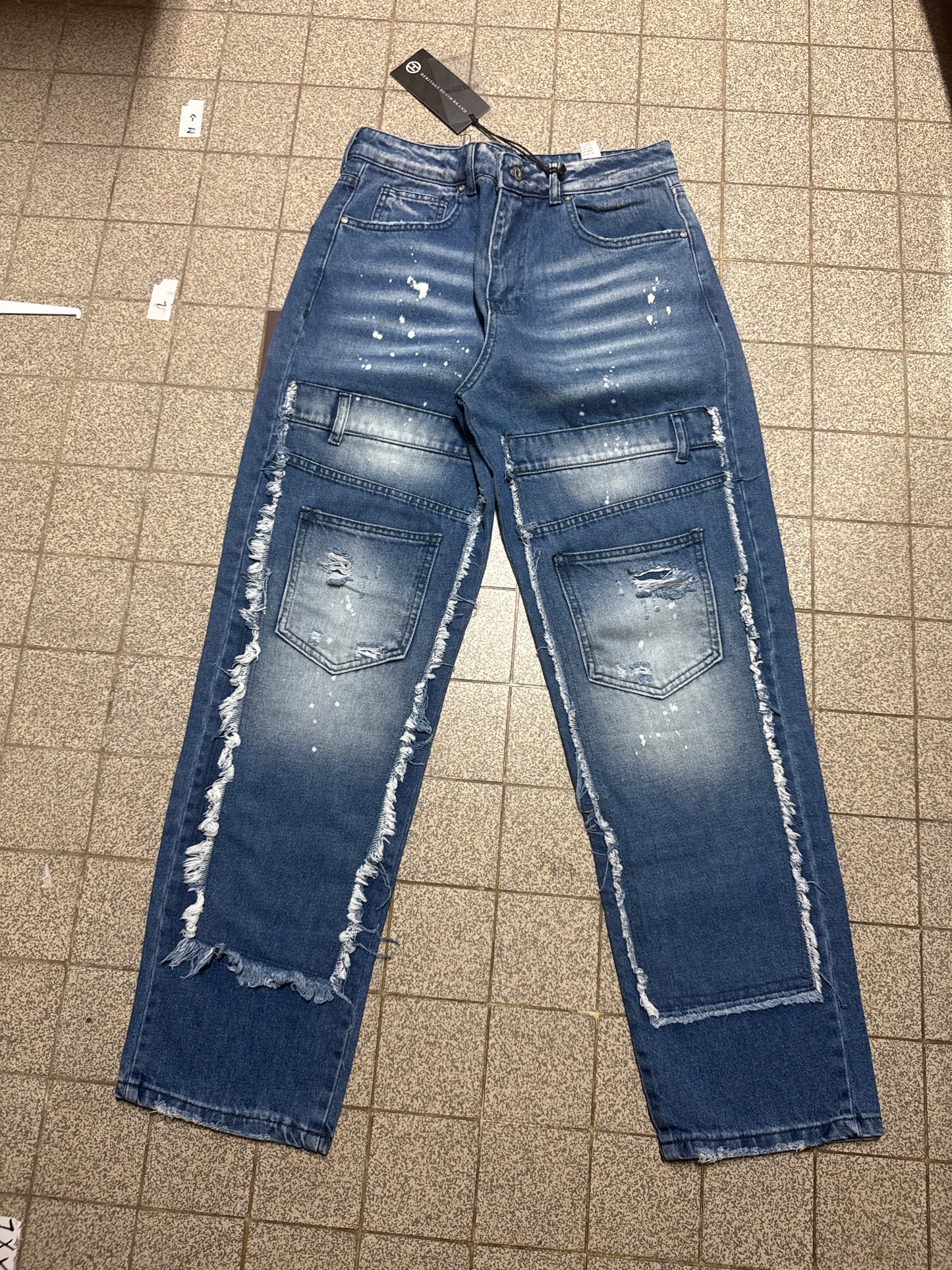 JEANS CARGO REVERS