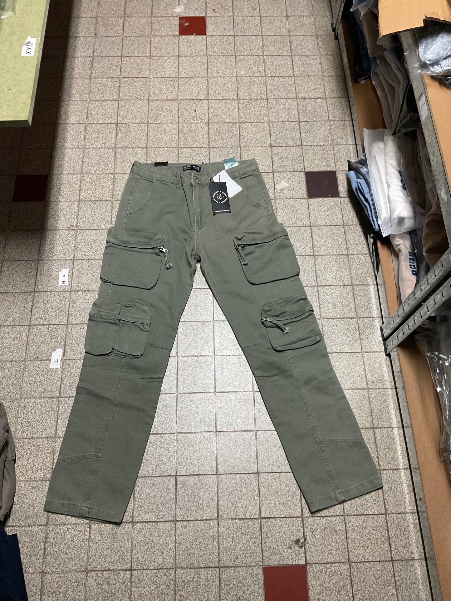 JEANS LOOSE CARGO PXP