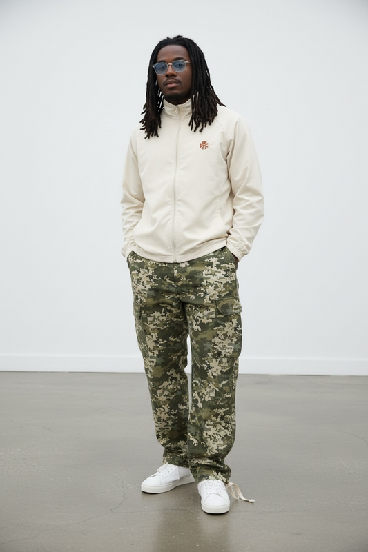 JEANS LOOSE CARGO MILITAIRE